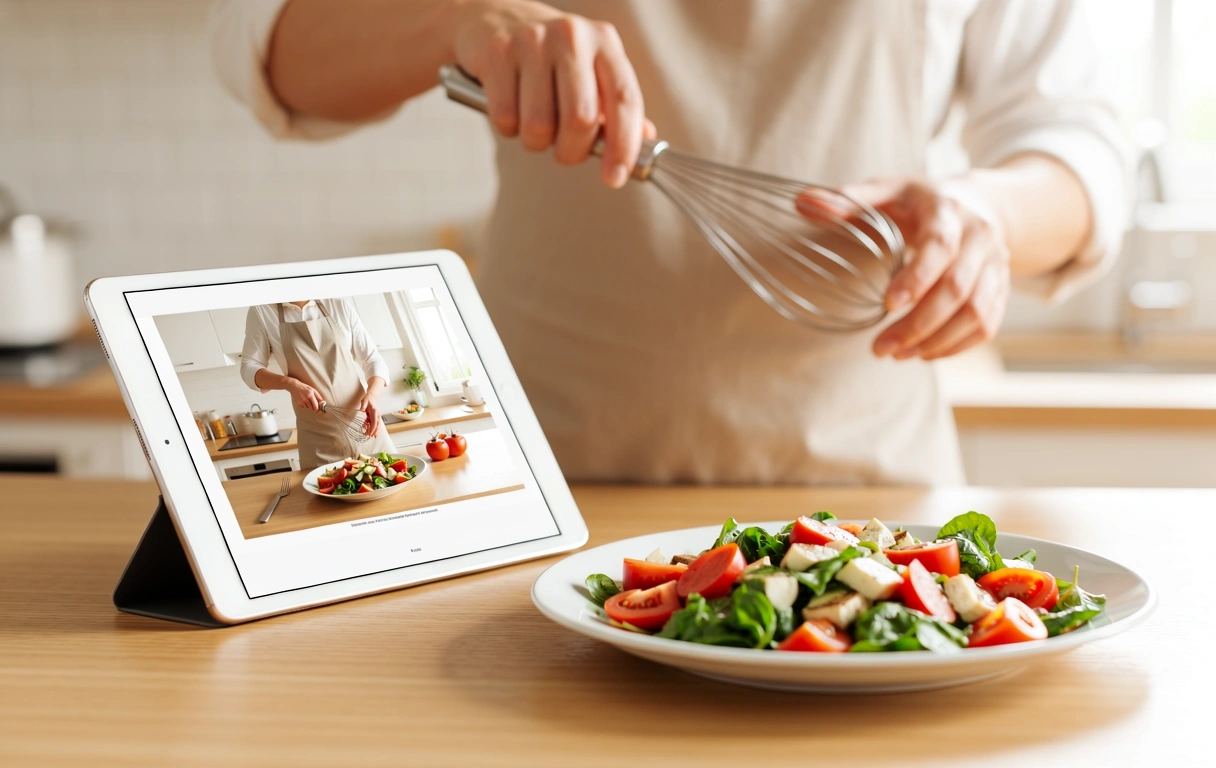 Corso online in azione